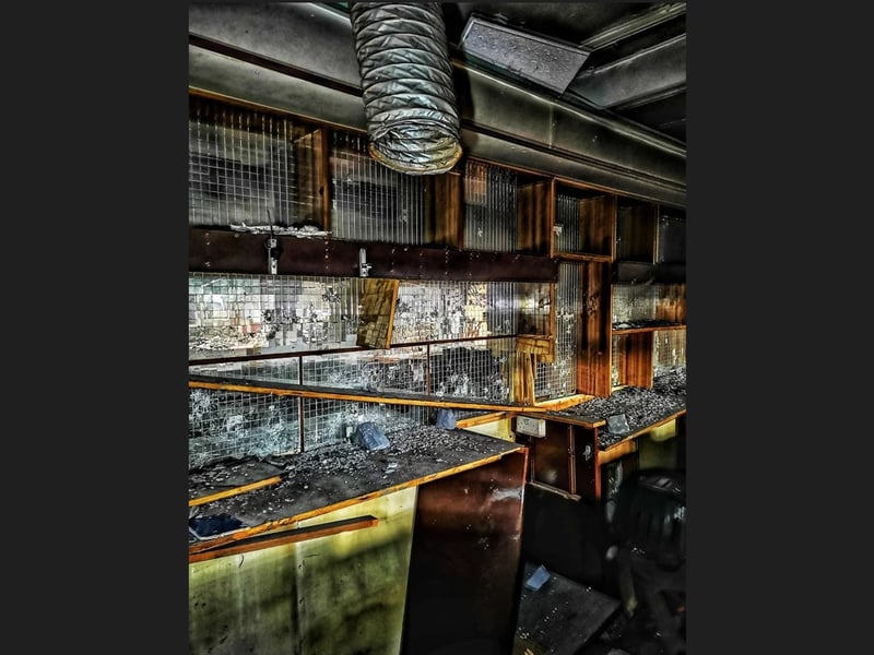This is how the former Boundary Social Club in Jordanthorpe.,  Sheffield, looked after years of deterioration. Photo: Lost Places & Forgotten Faces 