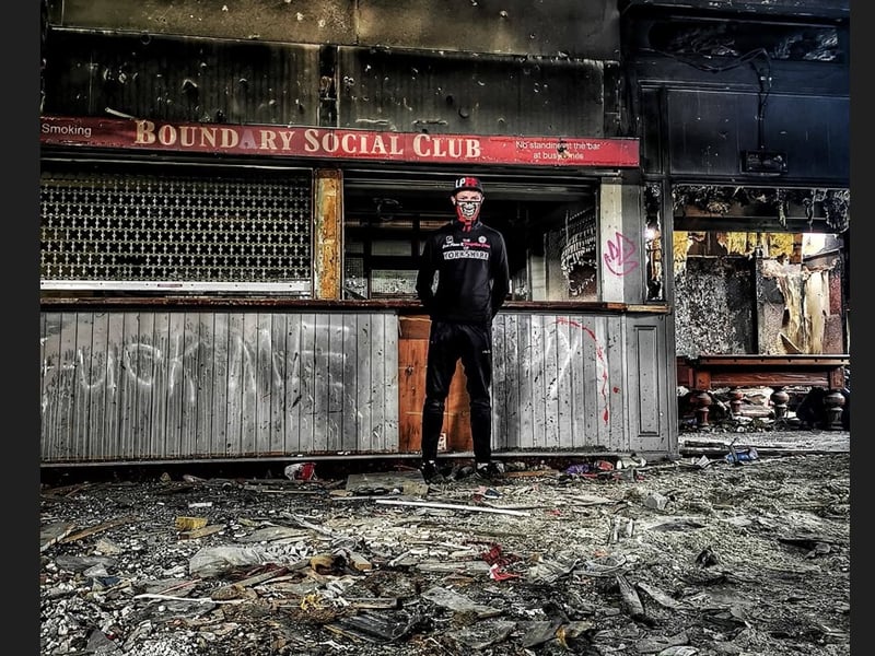 This is how the former Boundary Social Club in Jordanthorpe., Sheffield, looked after years of deterioration. Photo: Lost Places & Forgotten Faces