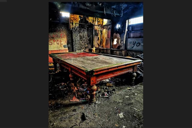 This is how the former Boundary Social Club in Jordanthorpe., Sheffield, looked after years of deterioration. Photo: Lost Places & Forgotten Faces