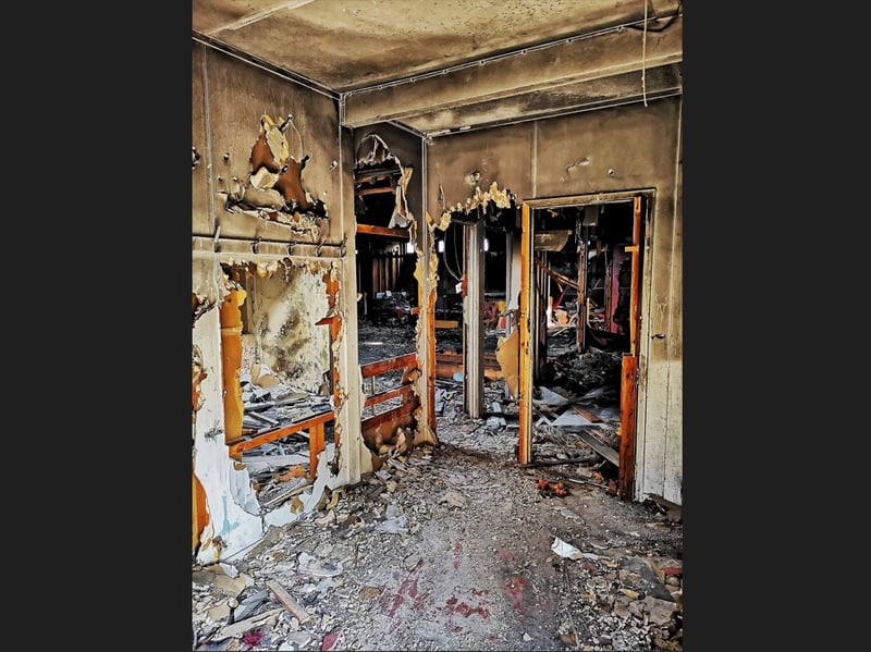 This is how the former Boundary Social Club in Jordanthorpe.,  Sheffield, looked after years of deterioration. Photo: Lost Places & Forgotten Faces 