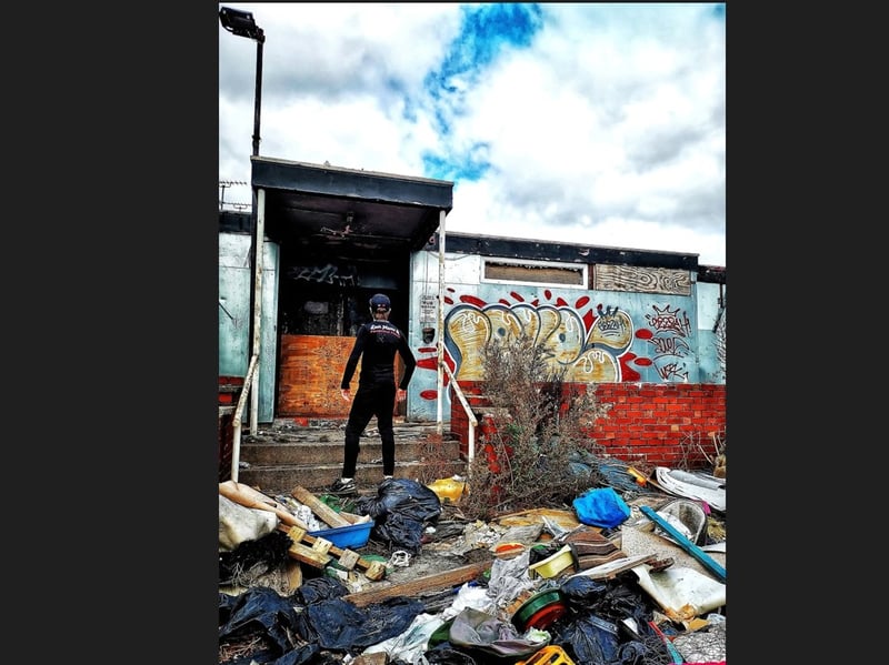This is how the former Boundary Social Club in Jordanthorpe., Sheffield, looked after years of deterioration. Photo: Lost Places & Forgotten Faces