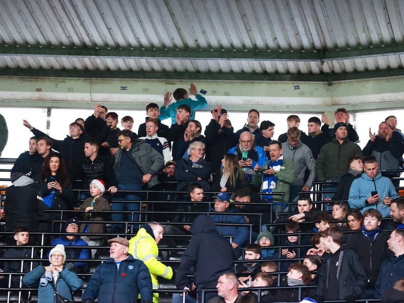 Pompey's trip to Derby County's Pride Park was their last on the road for 2025.