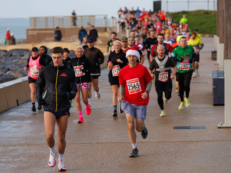 Runners set off early to take part in the The Portsmouth Coastal Waterside Marathon 2025. 


Picture: Marcin Jedrysiak