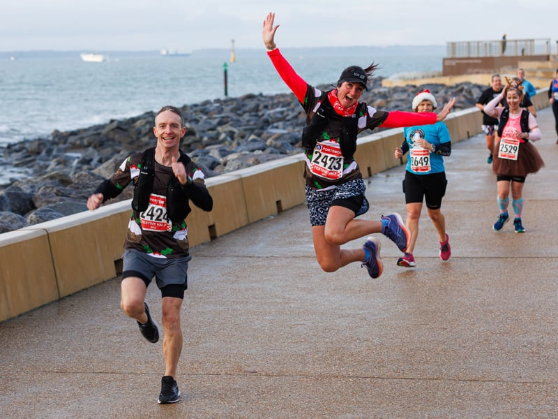 Runners set off early to take part in the The Portsmouth Coastal Waterside Marathon 2025. 


Picture: Marcin Jedrysiak