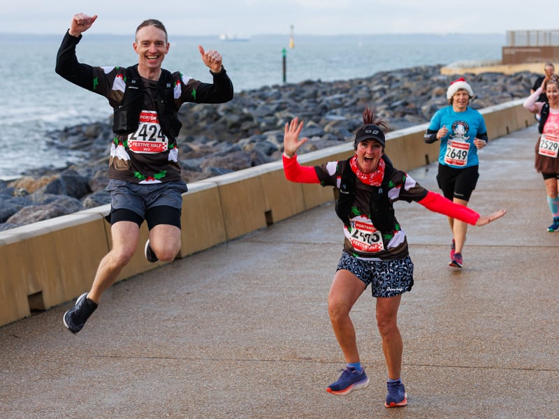 Runners set off early to take part in the The Portsmouth Coastal Waterside Marathon 2025. 


Picture: Marcin Jedrysiak