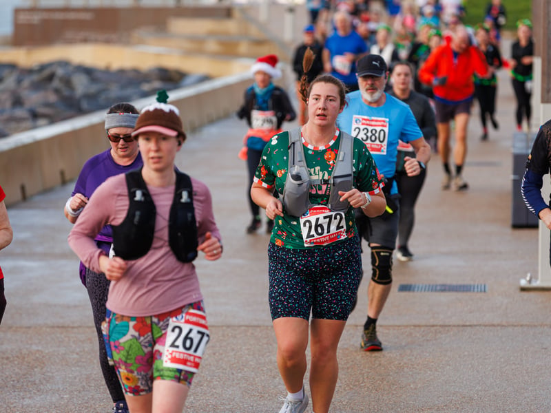 Runners set off early to take part in the The Portsmouth Coastal Waterside Marathon 2025. 


Picture: Marcin Jedrysiak