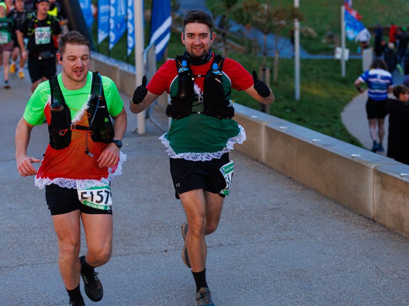 Runners set off early to take part in the The Portsmouth Coastal Waterside Marathon 2025. 


Picture: Marcin Jedrysiak