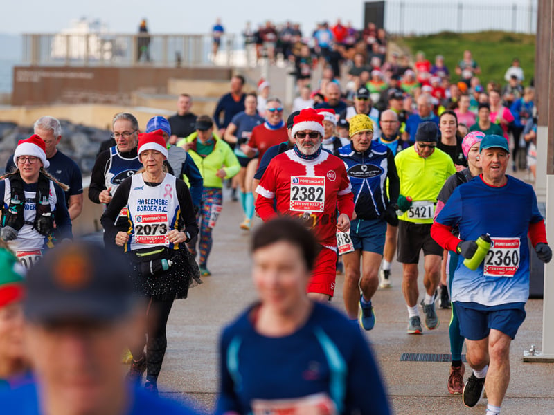 Runners set off early to take part in the The Portsmouth Coastal Waterside Marathon 2025. 


Picture: Marcin Jedrysiak