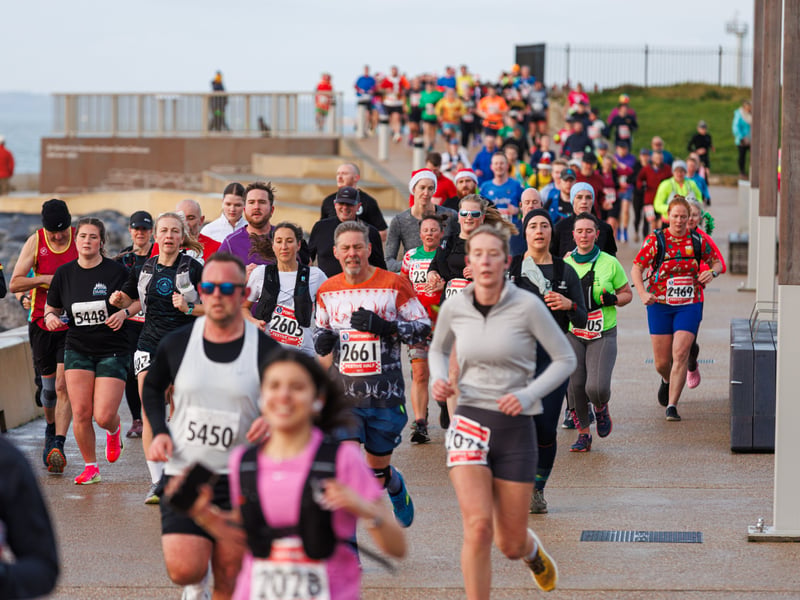 Runners set off early to take part in the The Portsmouth Coastal Waterside Marathon 2025. 


Picture: Marcin Jedrysiak