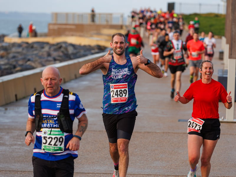Runners set off early to take part in the The Portsmouth Coastal Waterside Marathon 2025. 


Picture: Marcin Jedrysiak