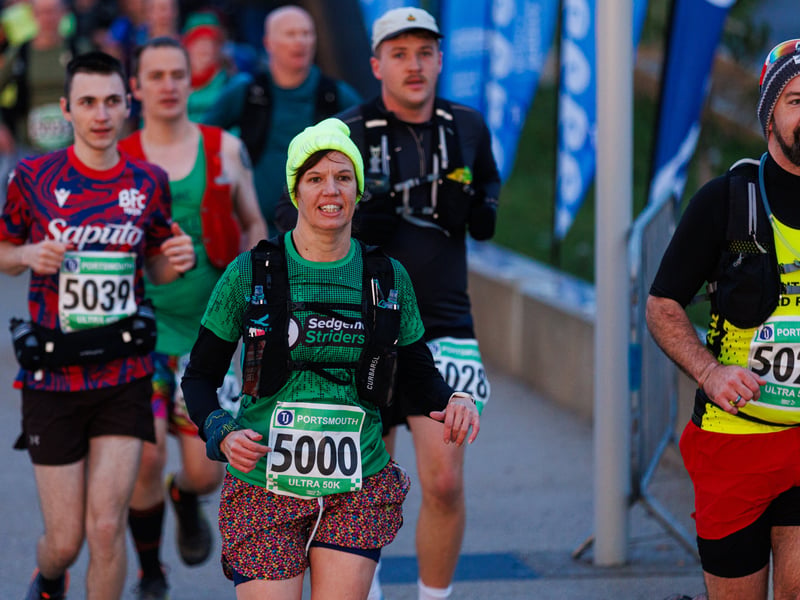 Runners set off early to take part in the The Portsmouth Coastal Waterside Marathon 2025. 


Picture: Marcin Jedrysiak