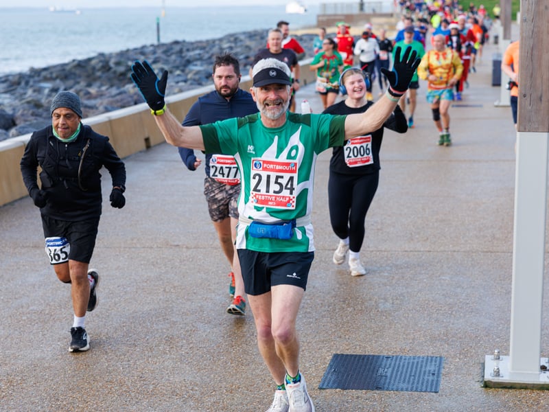 Runners set off early to take part in the The Portsmouth Coastal Waterside Marathon 2025. 


Picture: Marcin Jedrysiak