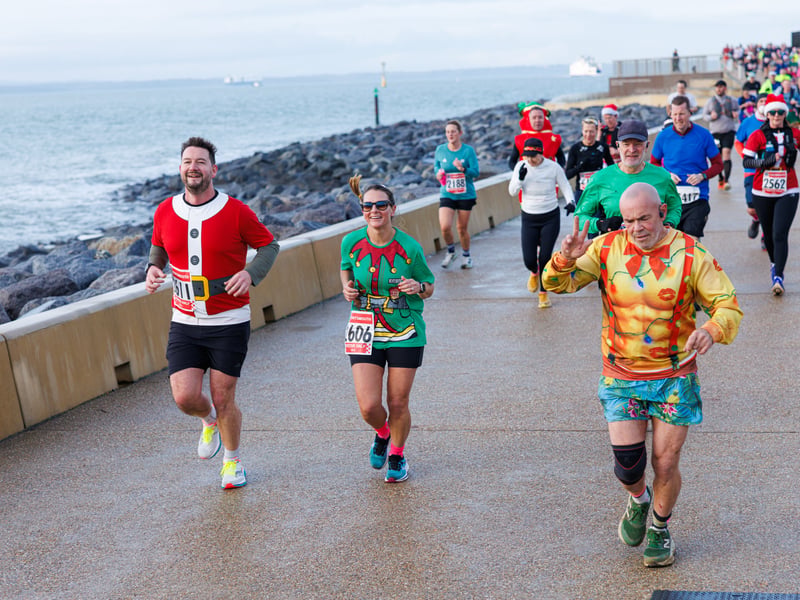 Runners set off early to take part in the The Portsmouth Coastal Waterside Marathon 2025. 


Picture: Marcin Jedrysiak