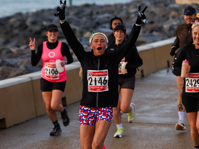 Runners set off early to take part in the The Portsmouth Coastal Waterside Marathon 2025. 


Picture: Marcin Jedrysiak