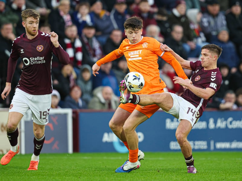 Always tried to play on the front foot and asked questions of the Hearts defence. Tried his best, but little came off for him, though. He became a faded figure after the opening goal.