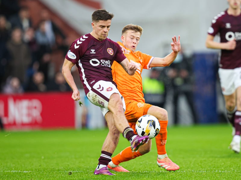 The Tynecastle terrier harried throughout and delivered a combative performance for the Jambos yet again. Managed to disrupt Rangers' midfield rhythm throughout, and was at the centre of everything good Hearts did. Outstanding.