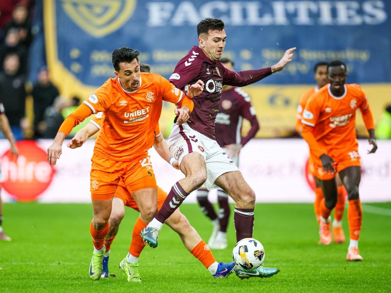 A combative display from the versatile Irishman, he provided a telling contribution from the middle with Devlin, with neither midfielder allowing Rangers a minute's peace. Booked for a silly foul in the second period.