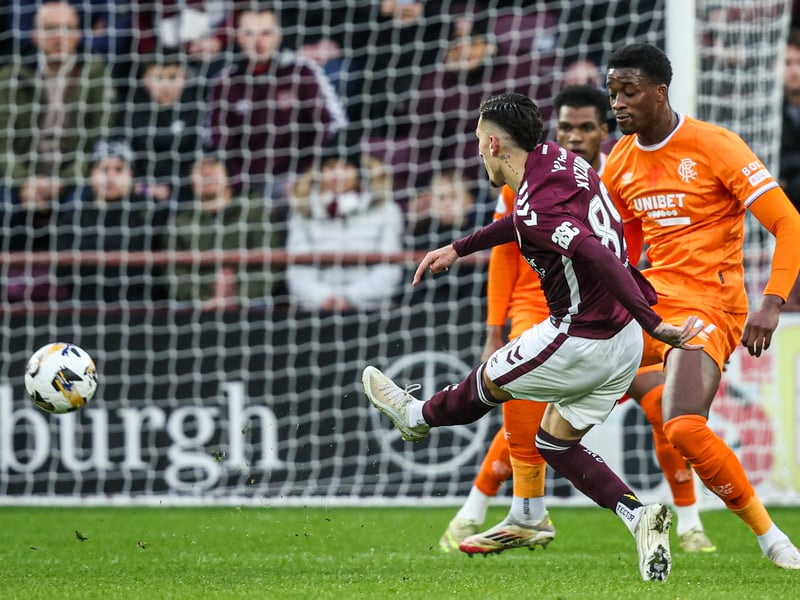 Had two good opportunities in the first-half, but dragged them wide. His delivery for the opener was sublime and was quite rightly eaten up by Findlay. Showed a real willingness to run at the Rangers defence and pressed well defensively, too.