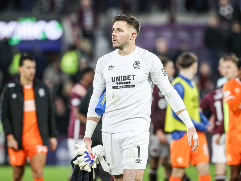 While he'll be frustrated with the goal he conceded in the defeat to Hearts, the England international has proven his worth for Rangers this season with some strong performances.
