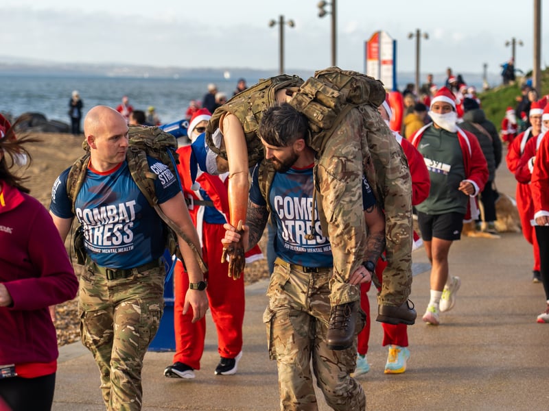 Southsea turned into a sea of red as hundreds of people took part in the Santa 5k and 10k. 


Picture: Alec Chapman