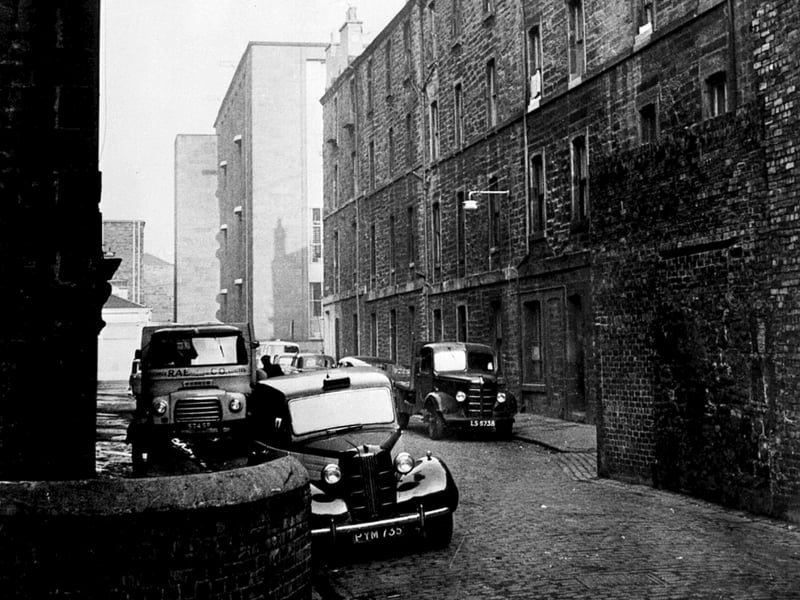 Freer Street in Fountainbridge in December 1950.