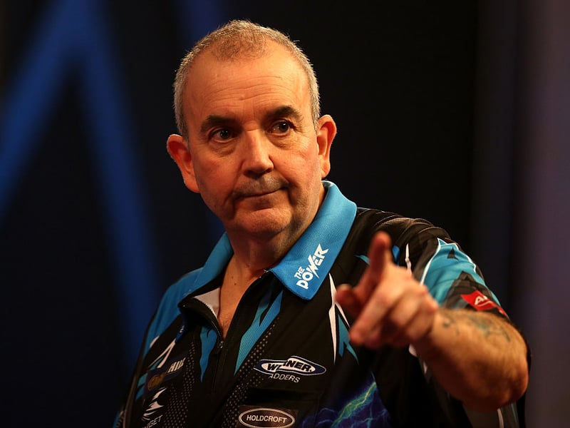 The greatest player to ever step up to the oche, Phil 'The Power' Taylor would have easily topped the list had he emerged 15 years later, when the prize money started to increase. He has won a remarkable 214 professional tournaments, including 85 major titles and a record 16 World Championships - eight of which were won consecutively - and reached 14 consecutive finals from 1994 to 2007. The first player to hit two nine-dart finishes in the same match, has banked around £8.5 million, but that still isn't enough to claim top spot in our chart. 