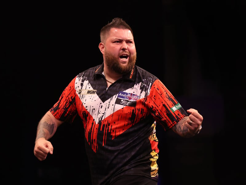 'Bully Boy' Michael Smith was ranked world number one as recently as 2023 and is and a former world champion. He has only won one other major - the 2022 Grand Slam - but his habit of reaching the latter stages of numerous big-paying events means he's banked around £4.3 million since turning pro in 2008.