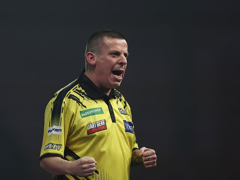 He may have never ranked higher than world number five, but longevity and consistency have amassed English darter Dave 'Chizzy' Chisnall a fortune of around £3.1 million. He has won 26 ranking PDC titles.