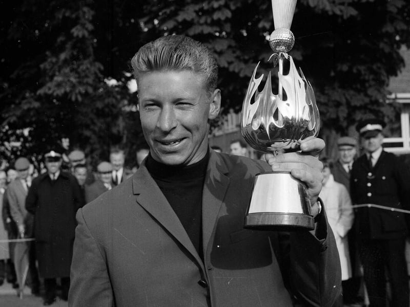 Cobie Legrange - the winner of the Pringle Trophy at Barnton - in June 1965.