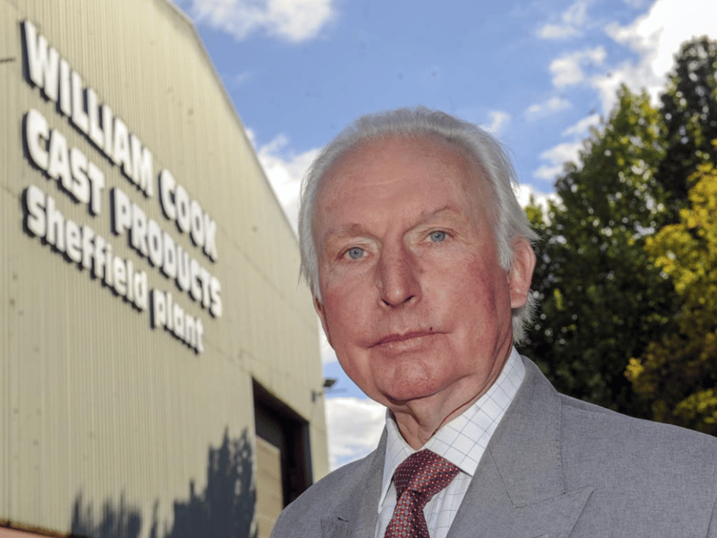 Cook is the sixth generation to run his family’s business and has grown revenues to
within touching distance of £100m. With Yorkshire bases in Sheffield and Leeds, William Cook Group makes a wide range of components for the rail, energy and manufacturing clients. Profits more than doubled to £22.5m over the past year - and this was after the payment of a £13.8m dividend.