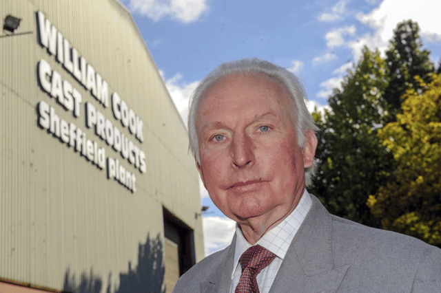 Cook is the sixth generation to run his family’s business and has grown revenues to
within touching distance of £100m. With Yorkshire bases in Sheffield and Leeds, William Cook Group makes a wide range of components for the rail, energy and manufacturing clients. Profits more than doubled to £22.5m over the past year - and this was after the payment of a £13.8m dividend.