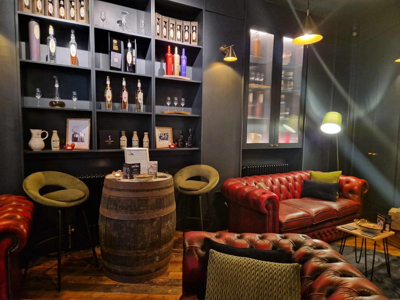 A bit of a hidden gem, the Spey Snug is a unique space tucked behind the Back of the Pit bar. It's available to book for whisky experiences and features award-winning single malts from Speyside Distillery, juniper gins and premium cigars supplied by Hunters & Frankau. A £12 per head deposit is used as a bar tab.