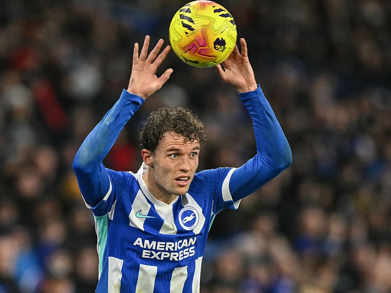 The right back took a blow to the face against Sunderland but Hurzeler said he should be fit to face Arsenal