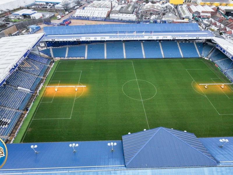 Looking towards the North Stand