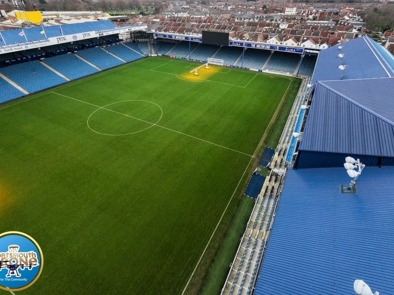 The pitch is looking good!