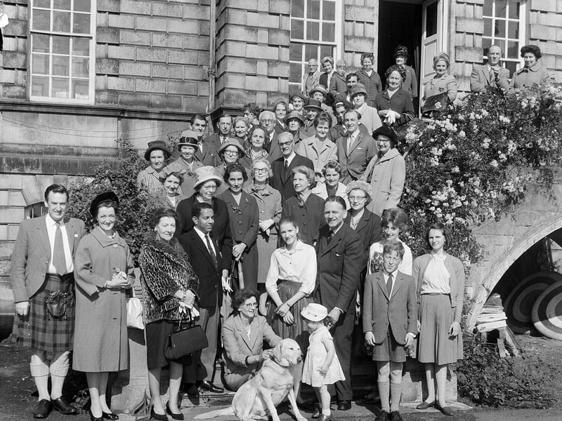 A festival garden party at the Drum in September 1963.