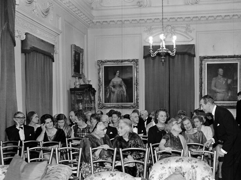 A Save The Children fundraising musical evening at the Drum in Gilmerton in November 1962.