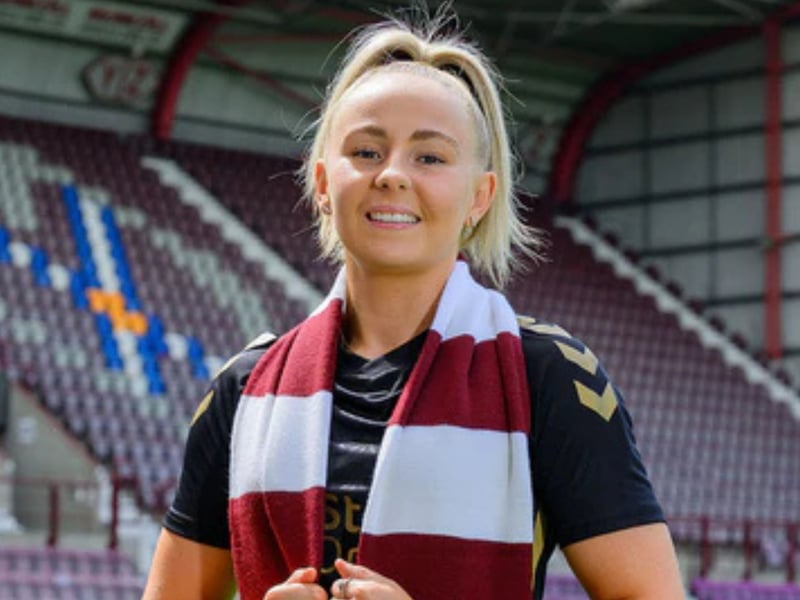 A revelation since joining the Jambos in the summer, the 23-year-old has contributed to at least a goal a game since arriving from Durham. She has been a key factor in Hearts' excellent first half of the campaign.