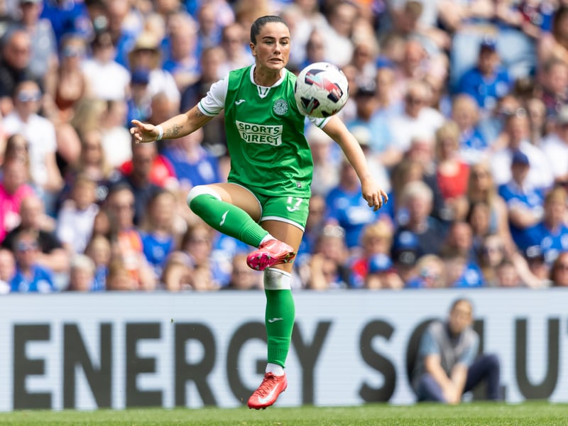 Versatile and tenacious, Gibb moved to the champions on a loan deal last season, and shone in a full-back role as Hibs lifted the league championship in May, Originally a dynamic winger, she has transitioned to defence, and offers composure, well-roundedness, with an ability to contribute effectively at both ends of the pitch