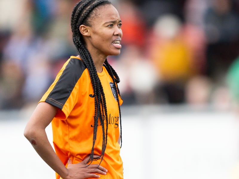 Adored in her homeland of South Africa, Motlhalo was one of her country's star performers at the Women's World Cup in 2023. A move to Racing Louisville would follow, before she returned to Glasgow City just under a year ago. One of the league's best attacking midfielders and a former title winner with Glasgow City during her first stint at the club.