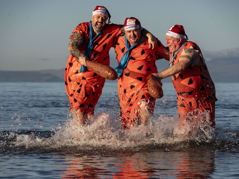 All the funds from the swim go towards the vital services of Ayrshire Cancer Support