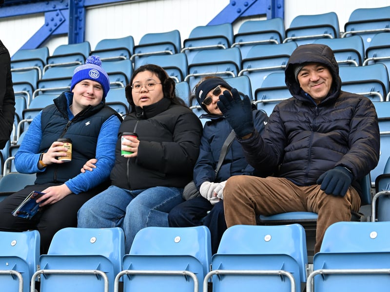 The Santa hats were out in numbers on Boxing Day as 20,449 supporters were in attendance at Fratton for Pompey's 1-1 draw against QPR.
