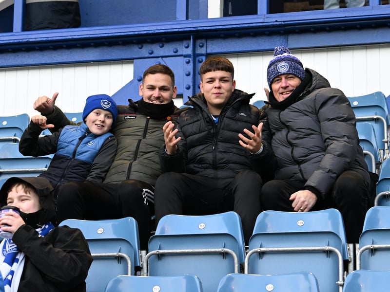The Santa hats were out in numbers on Boxing Day as 20,449 supporters were in attendance at Fratton for Pompey's 1-1 draw against QPR.
