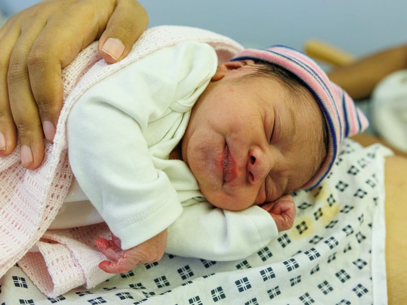 Aiko was born at QA Hospital on December 25 at 11.53pm.
