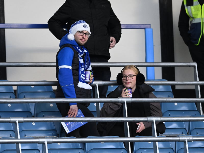 The Santa hats were out in numbers on Boxing Day as 20,449 supporters were in attendance at Fratton for Pompey's 1-1 draw against QPR.