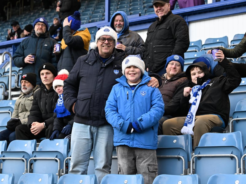 The Santa hats were out in numbers on Boxing Day as 20,449 supporters were in attendance at Fratton for Pompey's 1-1 draw against QPR.
