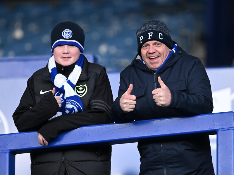 The Santa hats were out in numbers on Boxing Day as 20,449 supporters were in attendance at Fratton for Pompey's 1-1 draw against QPR.