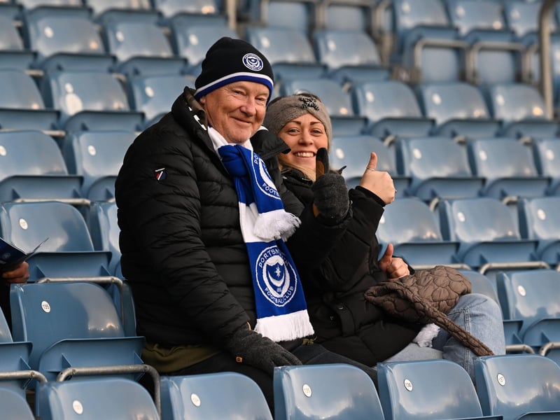 The Santa hats were out in numbers on Boxing Day as 20,449 supporters were in attendance at Fratton for Pompey's 1-1 draw against QPR.
