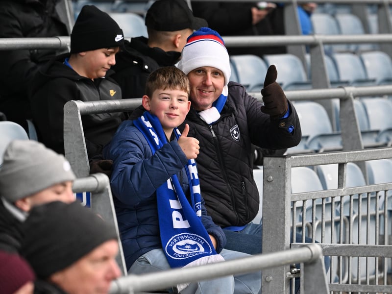 The Santa hats were out in numbers on Boxing Day as 20,449 supporters were in attendance at Fratton for Pompey's 1-1 draw against QPR.
