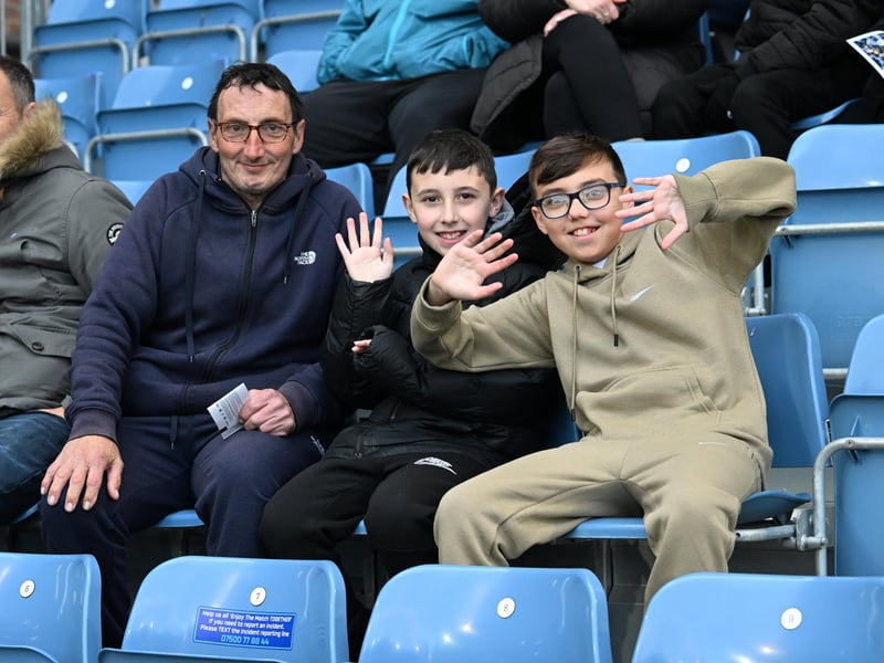 The Santa hats were out in numbers on Boxing Day as 20,449 supporters were in attendance at Fratton for Pompey's 1-1 draw against QPR.
